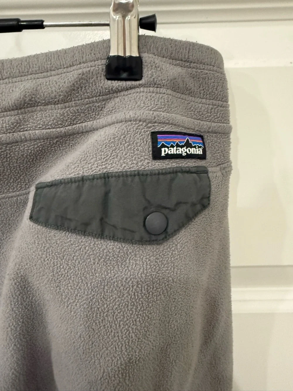 Patagonia Synchilla Snap-T Fleece Joggers Capris - Forge Gray - L - Picture 5 of 6
